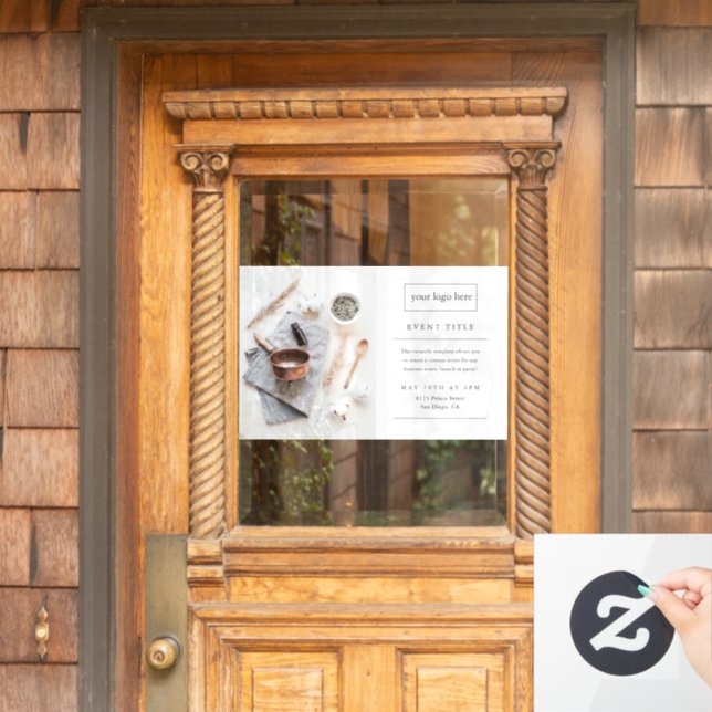 Store Event | Modern Photo Business Launch (Home Door)