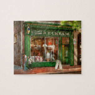 Store Front - Alexandria, VA - The Creamery Jigsaw Puzzle
