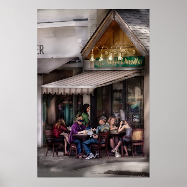 Store Front -  Gabi's Sushi & Noodles Poster (Front)