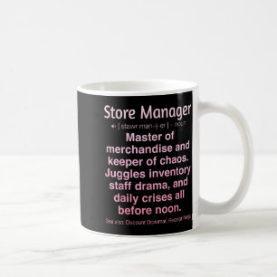 Store Manager Coffee Mug