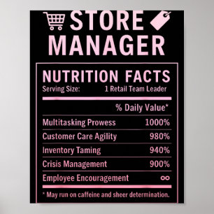 Store Manager Poster
