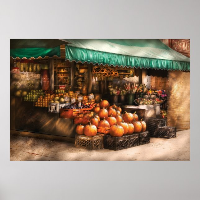Store - The Fruit Market Poster (Front)