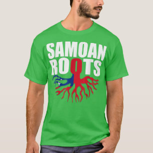 Storecastle Samoan Roots Samoa Flag Gift Pride  T-Shirt