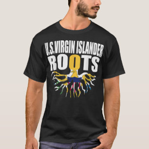 Storecastle US Virgin Islander Roots Flag Pride  T-Shirt