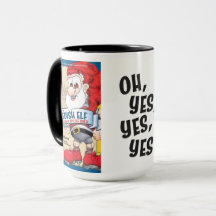 Stories of a Swedish Elf Mug - cover and stickers
