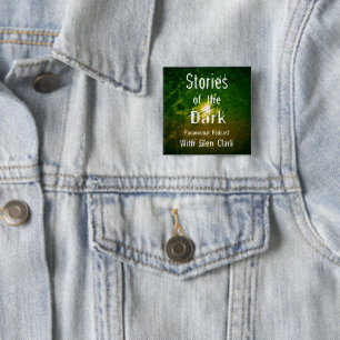Stories of the Dark Podcast with Glen Clark 15 Cm Square Badge