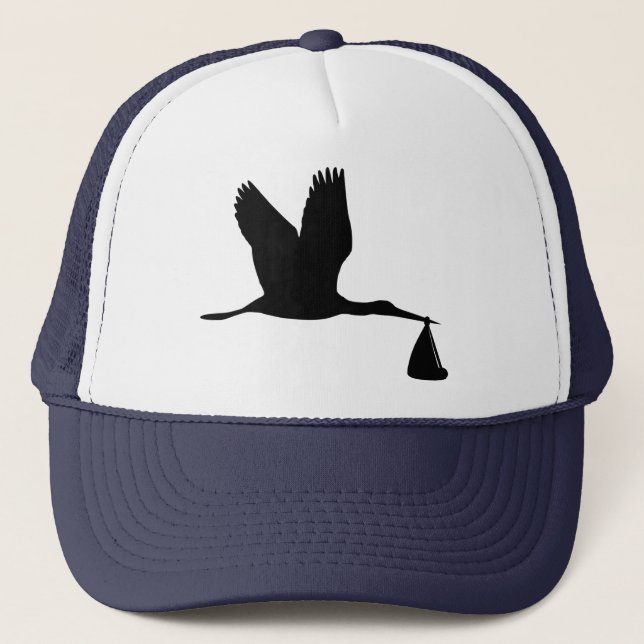 Stork - Baby Trucker Hat (Front)