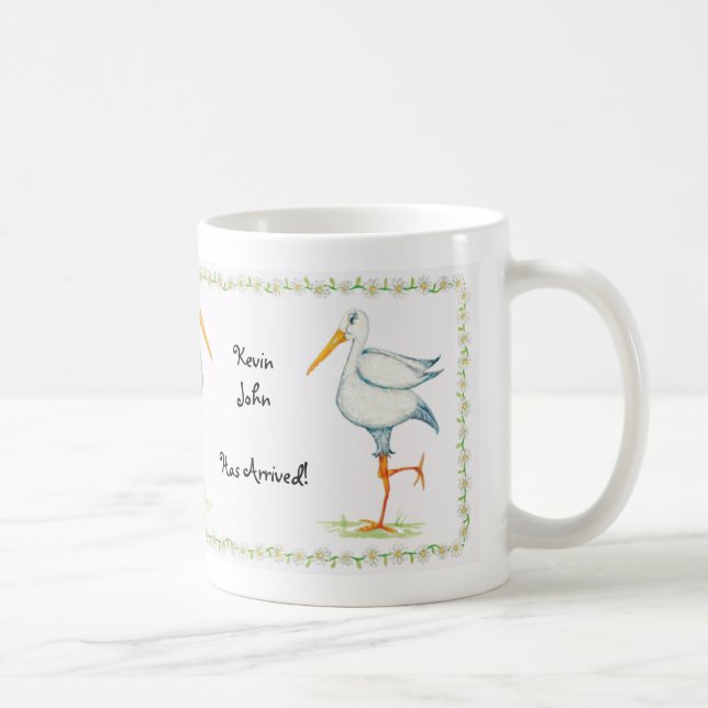 Stork Delivery Coffee Mug (Right)