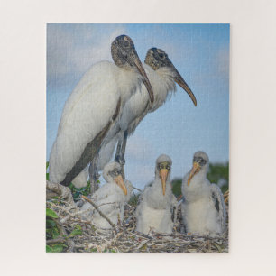 "Stork Family"  Jigsaw Puzzle