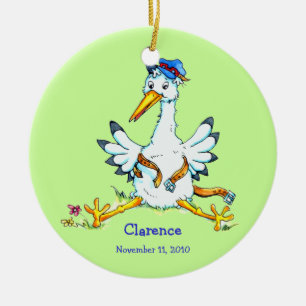 Stork has delivered Ornament