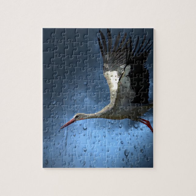 Stork Jigsaw Puzzle (Vertical)