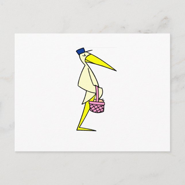 Stork merchandise postcard (Front)