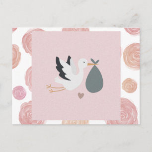 Stork merchandise postcard