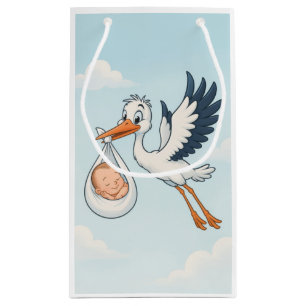 Stork Newborn Baby Gift Bag