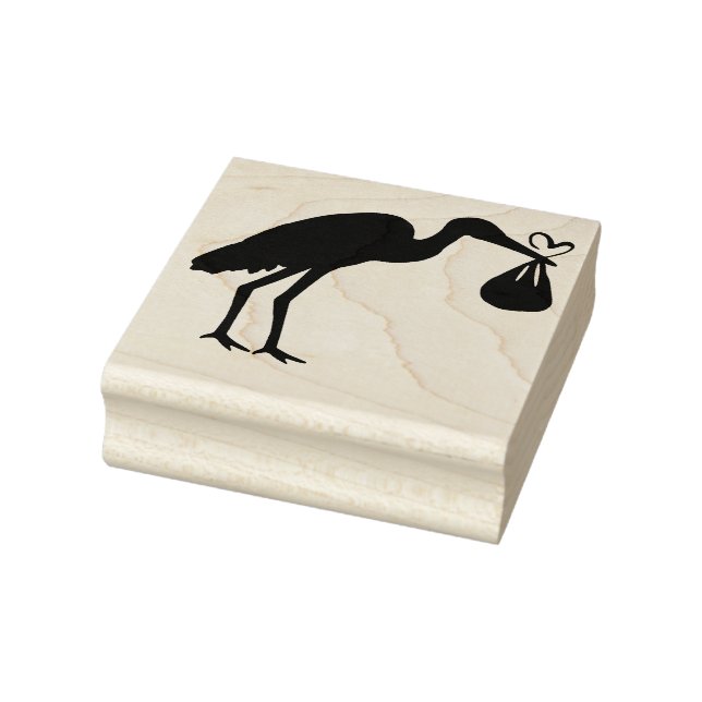 Stork Rubber Stamp (Stamp)