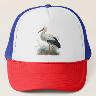Stork Trucker Hat