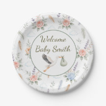 Stork Welcome Baby Gender Neutral