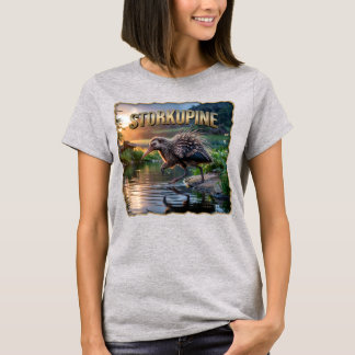 Storkupine Photographic – Stork Porcupine Funny T-Shirt