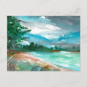 Storm Approaching Postcard