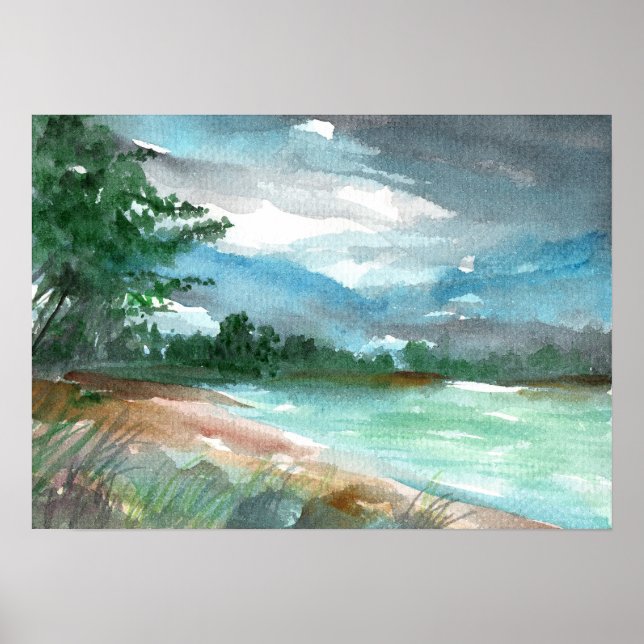 Storm Approaching Poster (Front)