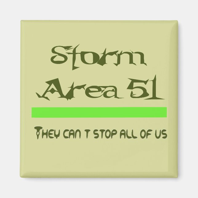 Storm Area 51 Magnet (Front)