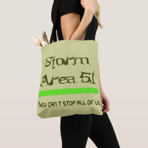 Storm Area 51 Tote Bag