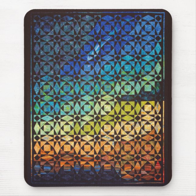Storm at Sea Quilt Mouse Pad (Front)