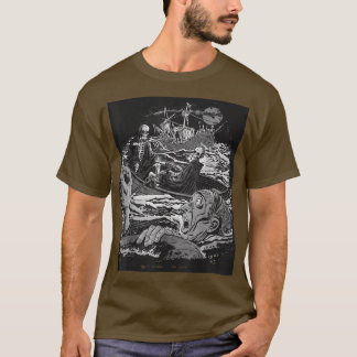 Storm at Sea Skeleton Crew  T-Shirt