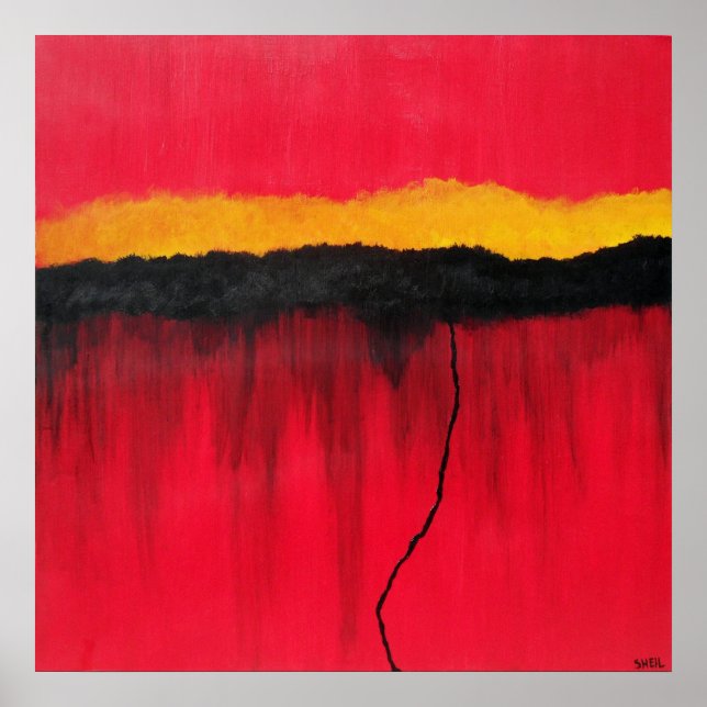 "Storm" by SHEIL Poster Print (Front)