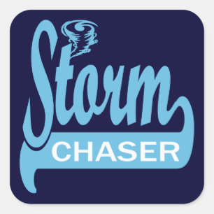 Storm Chaser Square Sticker