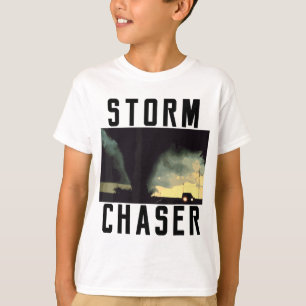 Storm Chaser Tornado Picture Weather Meteorologist T-Shirt