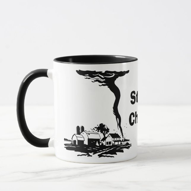 Storm Chaser Tornado Twister Weather Meteorology Mug (Left)
