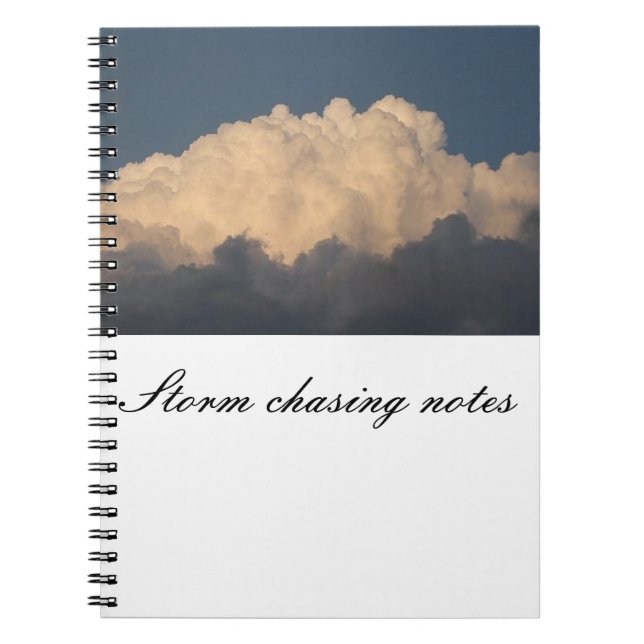 Storm chaser's notebook (Front)