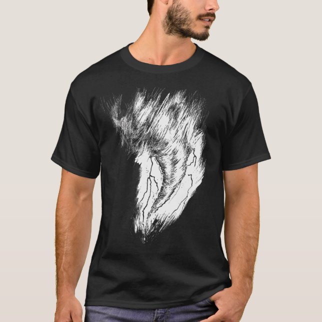 Storm Chasing Meteorologist Tornado T-Shirt (Front)