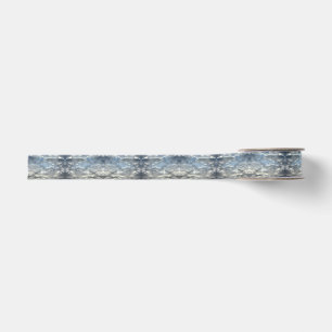 Storm Clouds Abstract Grosgrain Ribbon