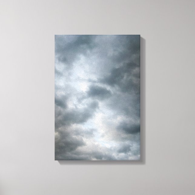 Storm Clouds Breaking Canvas Print (Front)