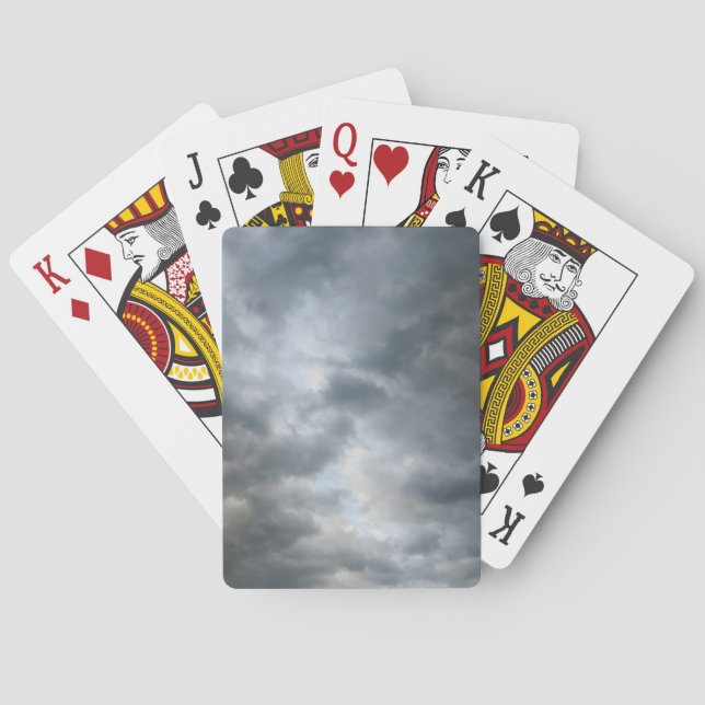 Storm Clouds Breaking Playing Cards (Back)