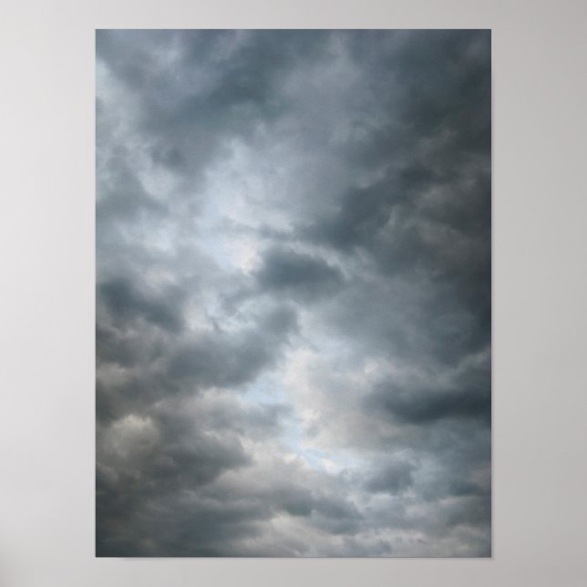 Storm Clouds Breaking Poster (Front)