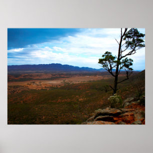 Storm clouds in the Australian Outback Poster