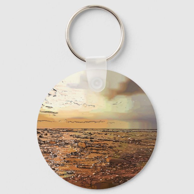 STORM CLOUDS KEY RING (Front)