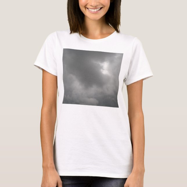 Storm Clouds Ladies T Shirt (Front)
