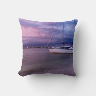 Storm Coming To Navarre Florida Cushion
