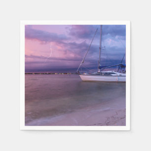 Storm Coming To Navarre Florida Napkin