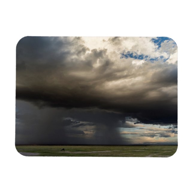 Storm Forming Over The Nearby Slopes Of Mount Magnet (Horizontal)