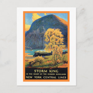 Storm King New York Central Lines Postcard