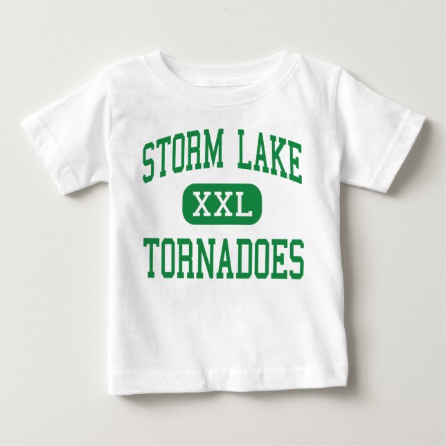 Storm Lake - Tornadoes - High - Storm Lake Iowa Baby T-Shirt (Front)