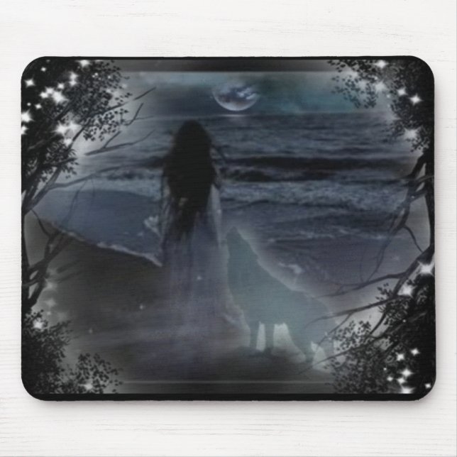 Storm Moon Mouse Pad (Front)
