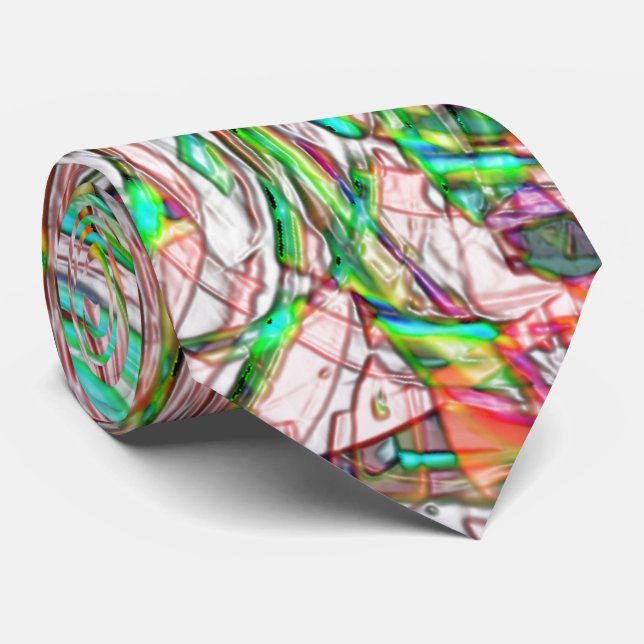 Storm of twisted tracks tie (Rolled)