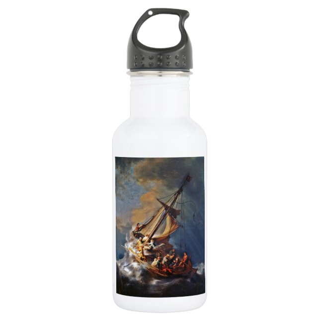 Storm on the Sea of Galilee 532 Ml Water Bottle (Front)