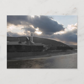 storm over Corning Postcard